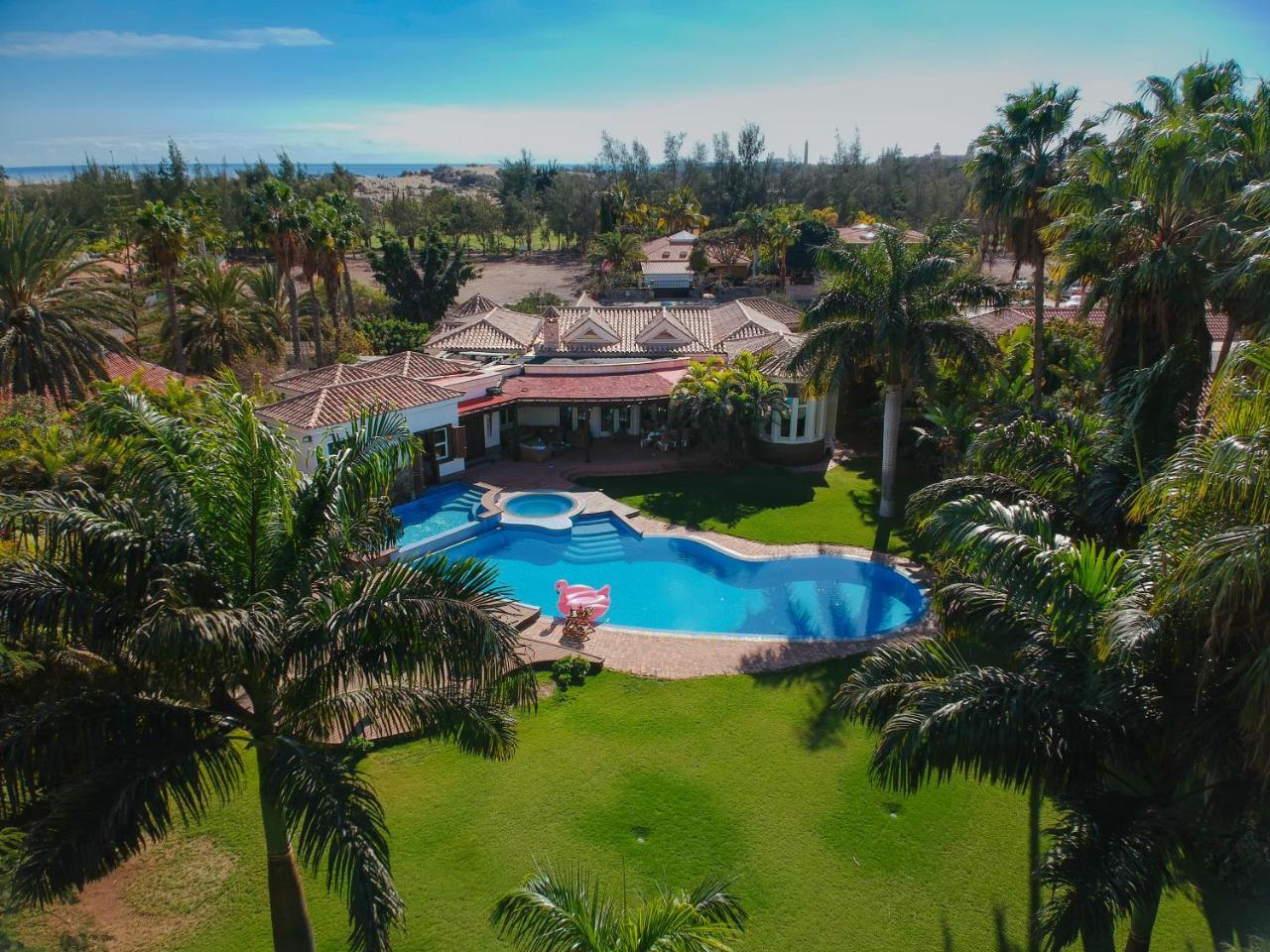 Maspalomas Golfside Luxury Villa San Bartolomé Exterior photo